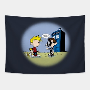 Calvin's Mummy Tapestry