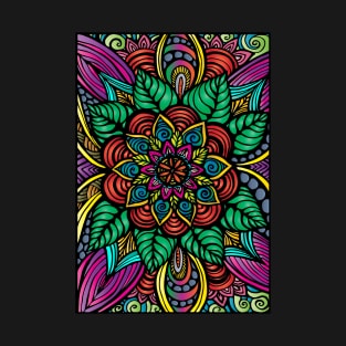 mandala colored T-Shirt