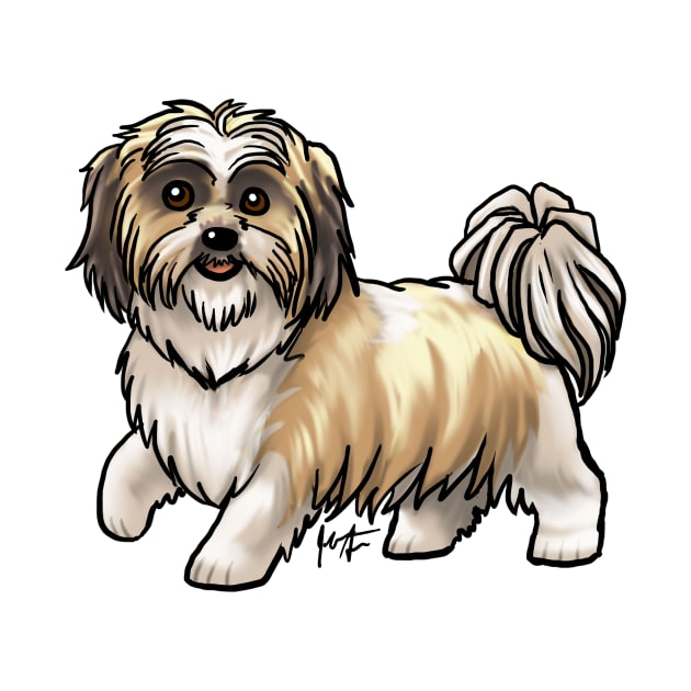 Dog - Shih Tzu - Gold by Jen's Dogs Custom Gifts and Designs