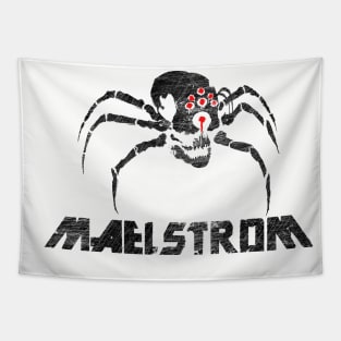 Maelstrom Cyber Street Gang Logo Tapestry
