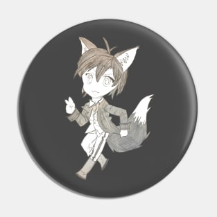 Chibi Fox Boy Pin