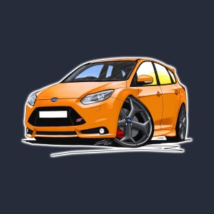 Ford Focus (Mk3) ST Orange T-Shirt