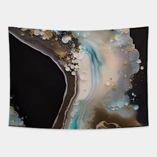 Abstract gem stones Tapestry