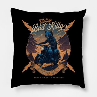 BAD KITTY: RETRO RIDE Pillow