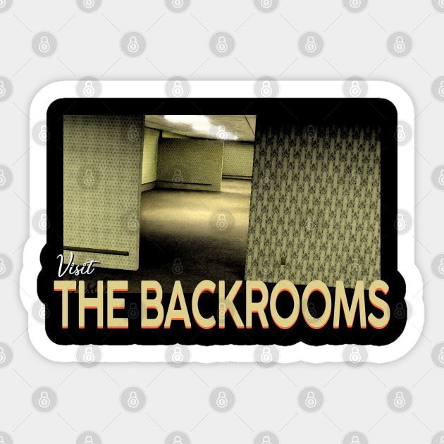 The Backrooms Stickers for Sale