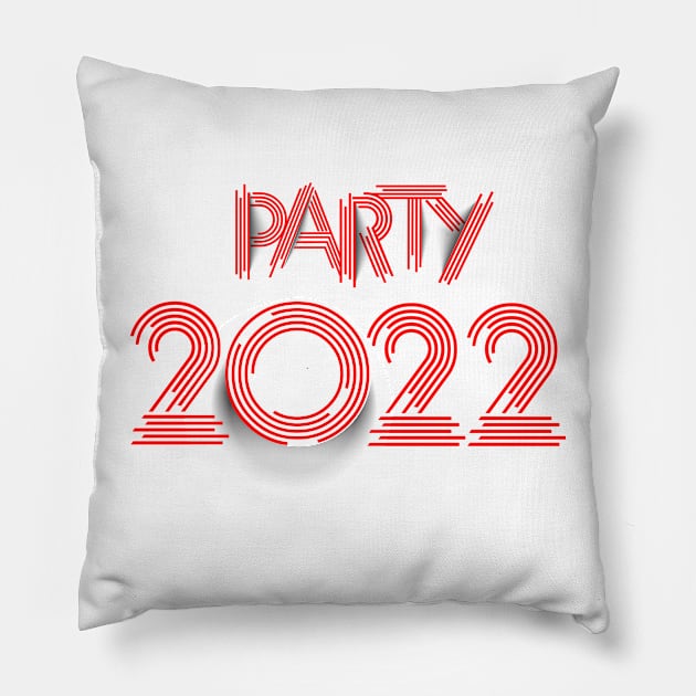 2022 new year Pillow by Dinar Omarov