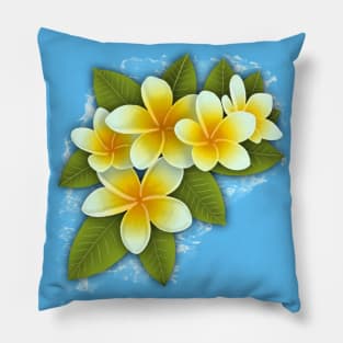 Frangipani Dreaming Pillow