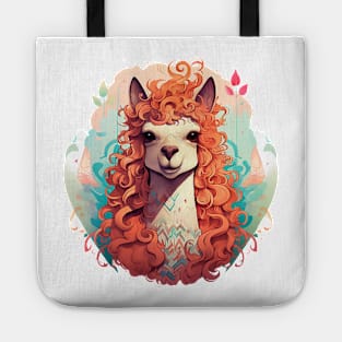 Aesthetic llama Tote