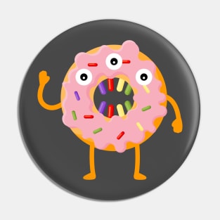 Monster Donut. Pin