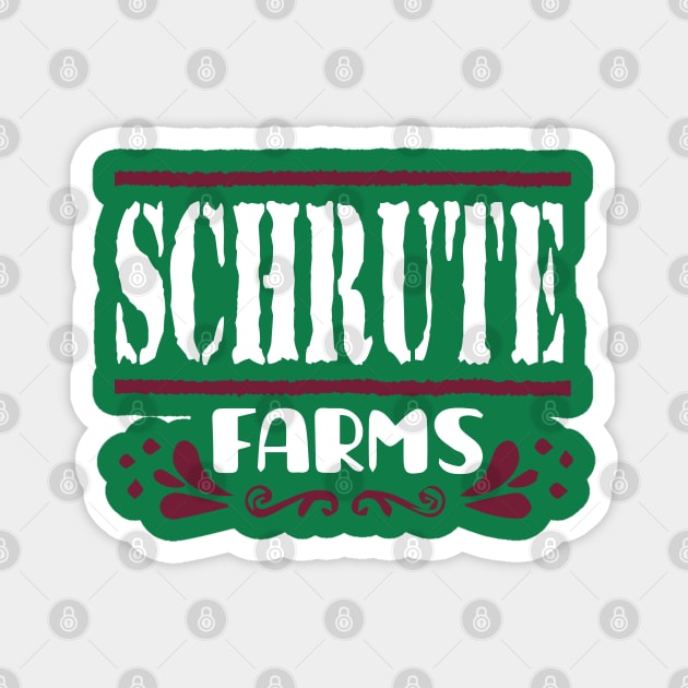 Schrute Farms Magnet by best design