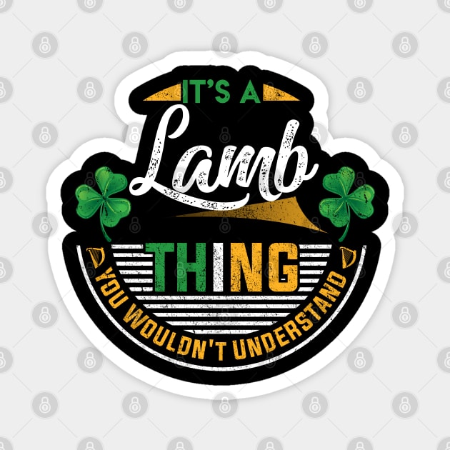 It's A Lamb Thing You Wouldn't Understand Magnet by Cave Store