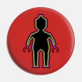 Alien Minifig Xray Pin