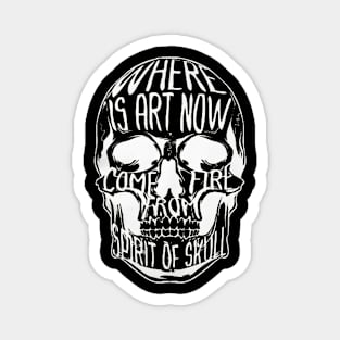 Spirit of Skull, Horror Tragedy Magnet