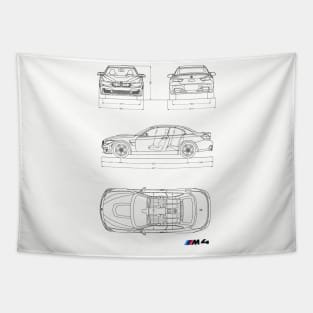 M4 Cabrio Tapestry