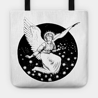 Angel  vintage Drawing Tote