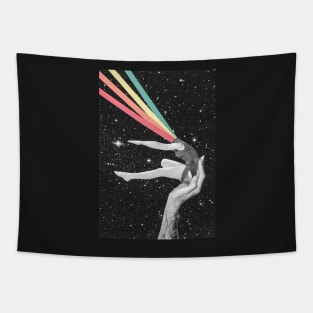 Rainbow dancer Tapestry