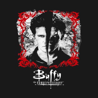 Buffy the Vampire Slayer Angel Good and Evil Two Face T-Shirt