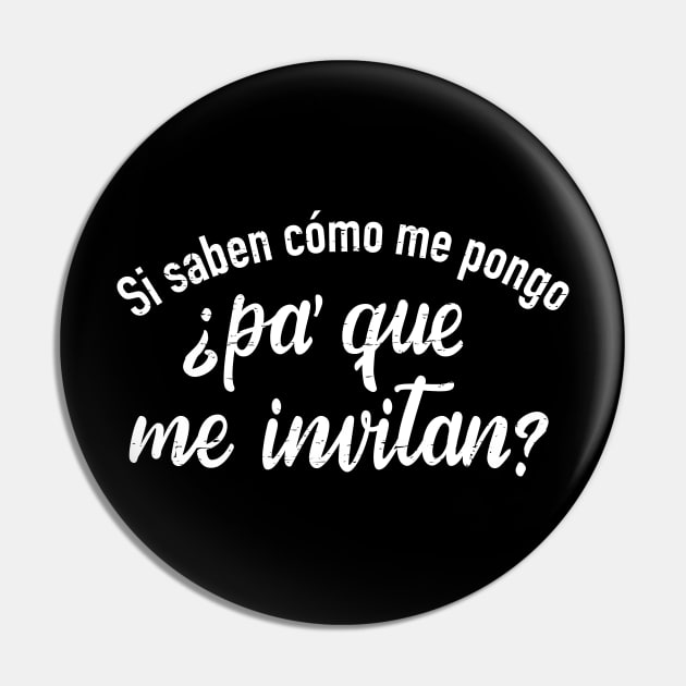 Si saben como me pongo, pa que me invitan Pin by verde