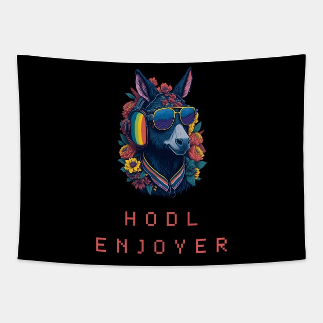 hodl Tapestry by vaporgraphic