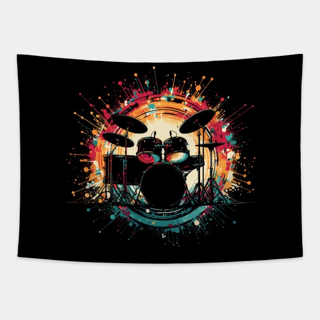 Drum Tapestry by Mi Bonita Designs