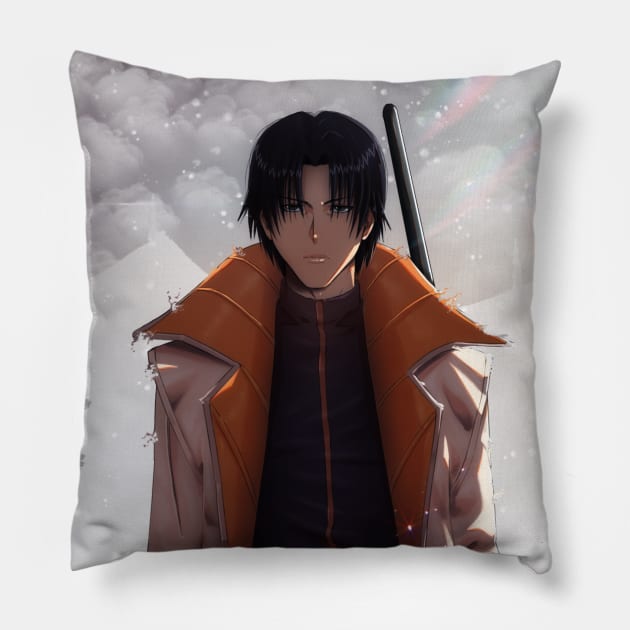 Aoshi Shinamori Pillow by DeyvidEndo182