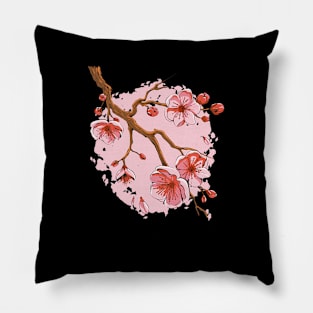 1936 Cherry Blossom Tree Floral Flower 88Th Pillow