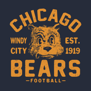 Vintage Chicago Bears 1 by Buck Tee T-Shirt