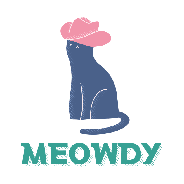 Meowdy Cowboy Cat by JDP Designs