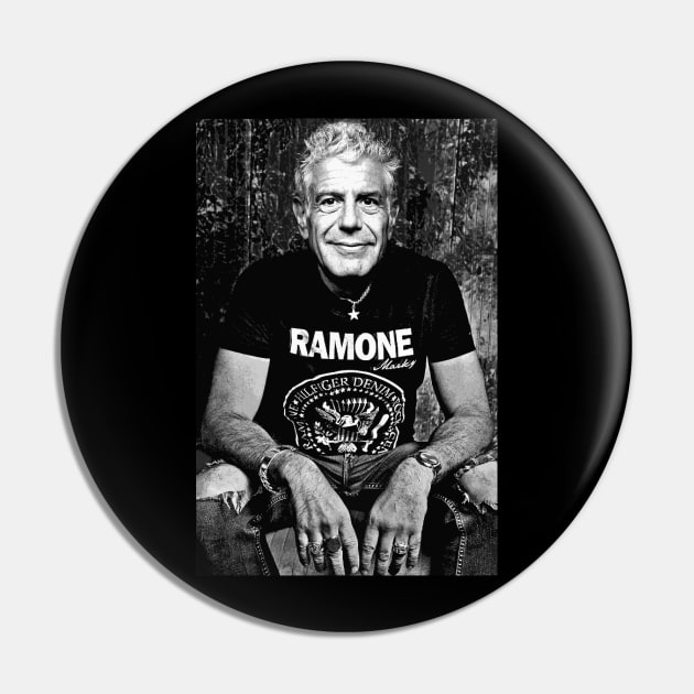 BOURDAIN PUNK ROCK Pin by neng