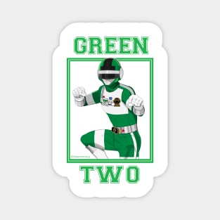 Green Two Magnet