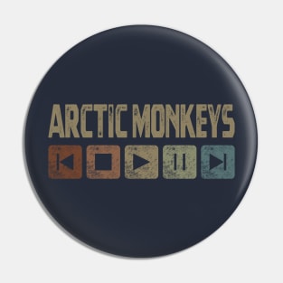 Arctic Monkeys Control Button Pin