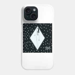 Black Ilustration Phone Case