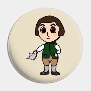 Chibi Paul Revere (Large Print) Pin