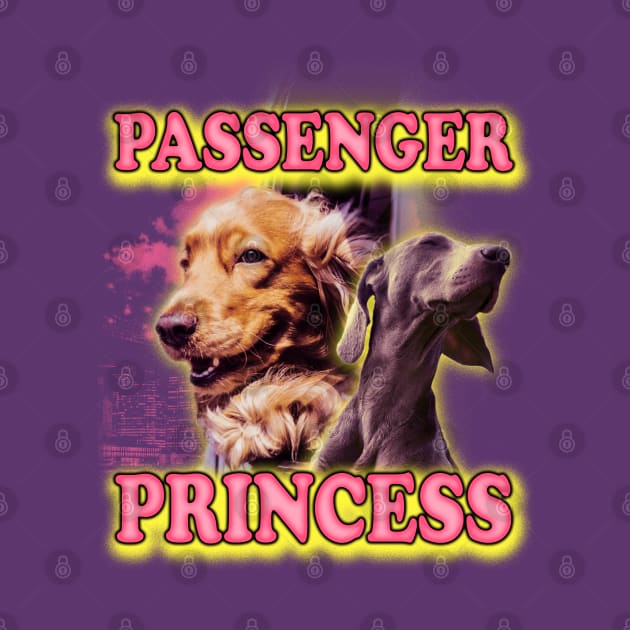 Passenger Princess by stressedrodent