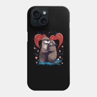 Otter Valentine Day Phone Case