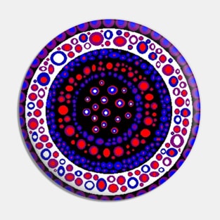 Circle Mandala Pin