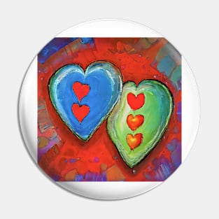 Triple  heart Pin