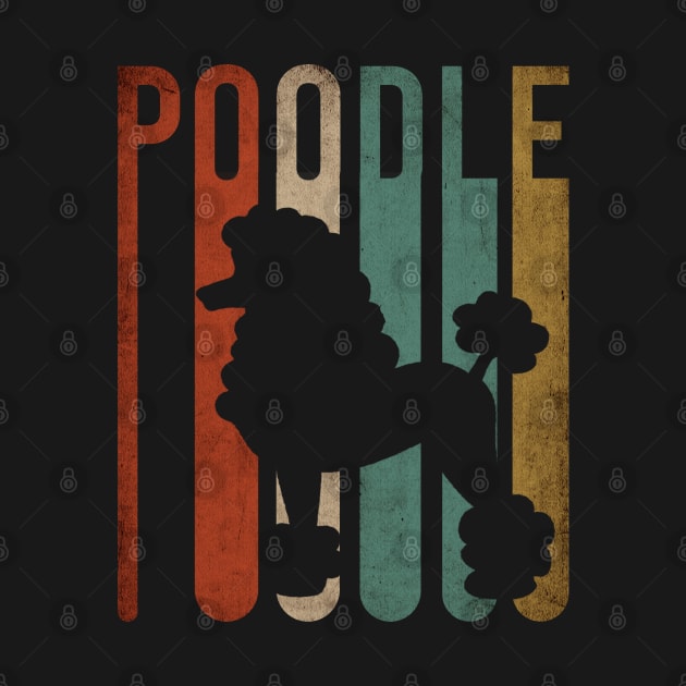 POODLE, RETRO STYLE by Teekingdom