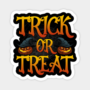 Trick Or Treat Halloween Magnet