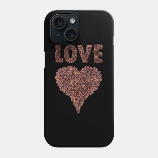 Kaffee Liebe Espresso Bohnen Phone Case