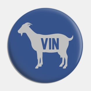 Dodgers Vin Scully GOAT Pin