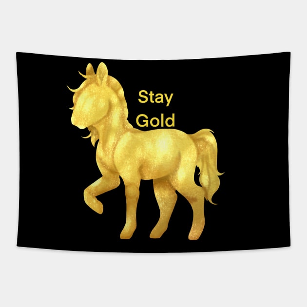 Stay Gold, Ponyboy Tapestry by Gh0st