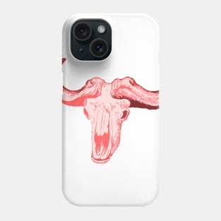 Buffalo Pink Skull Phone Case