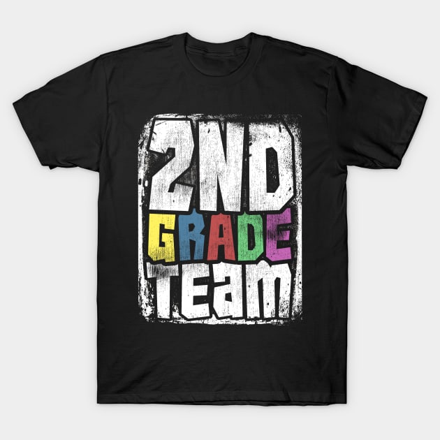 Team 2nd Second Grade Teacher T-Shirt 1st Day Of School Team 2nd Second Grade Teacher T-Shirt 1st Day Of School