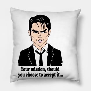 TOM CRUISE FAN ART! Pillow