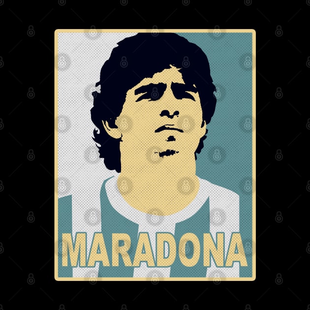 DIEGO MARADONA by canzyartstudio