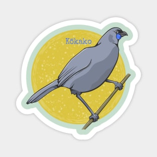 Kokako New Zealand Bird Magnet