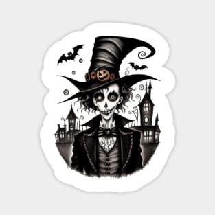 Spooky Halloween Character Magnet