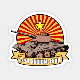 T-34 MEDIUM TANK Magnet