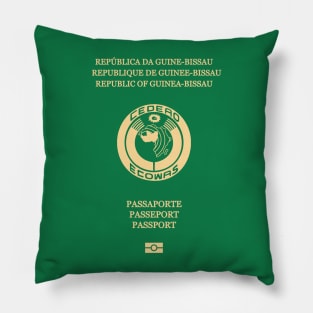 Guinea Bissau passport Pillow